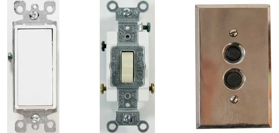 SWITCHES & DIMMERS, Decora Switch, Toggle Switch, 3 way switch,
Classic switch